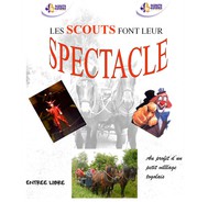 affiche spectacle scouts roulotte