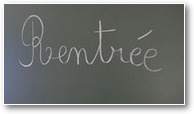 rentrée